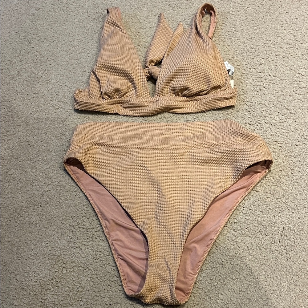 Aerie Tan Bikini Set